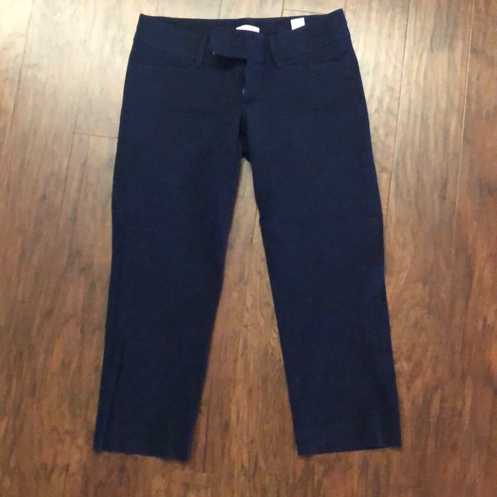 Lilly Pulitzer navy Capri pants size 10